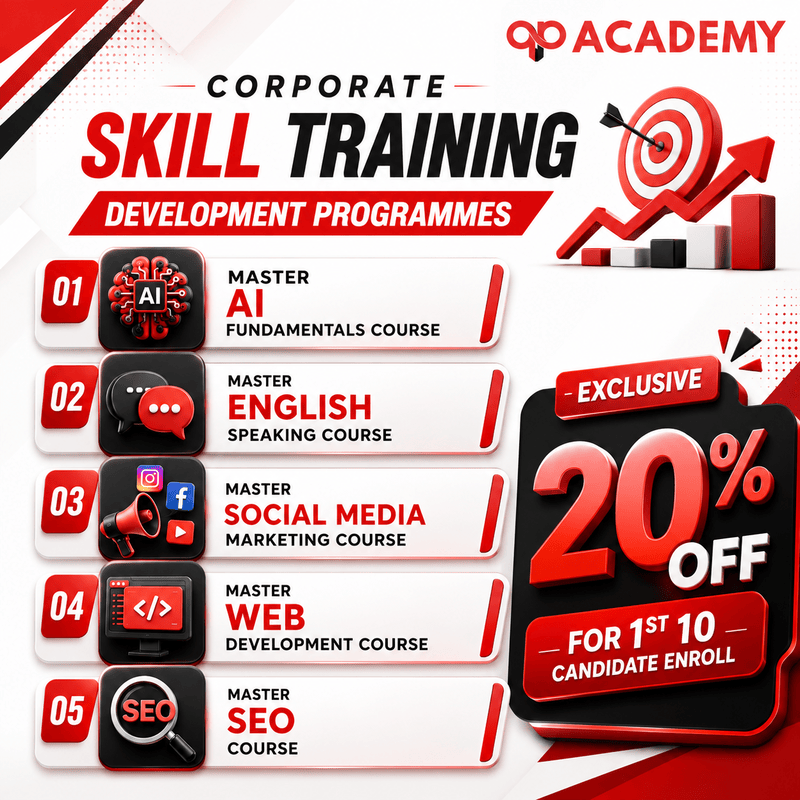 Corporate Skill Training - 20% off for first 10 candidates