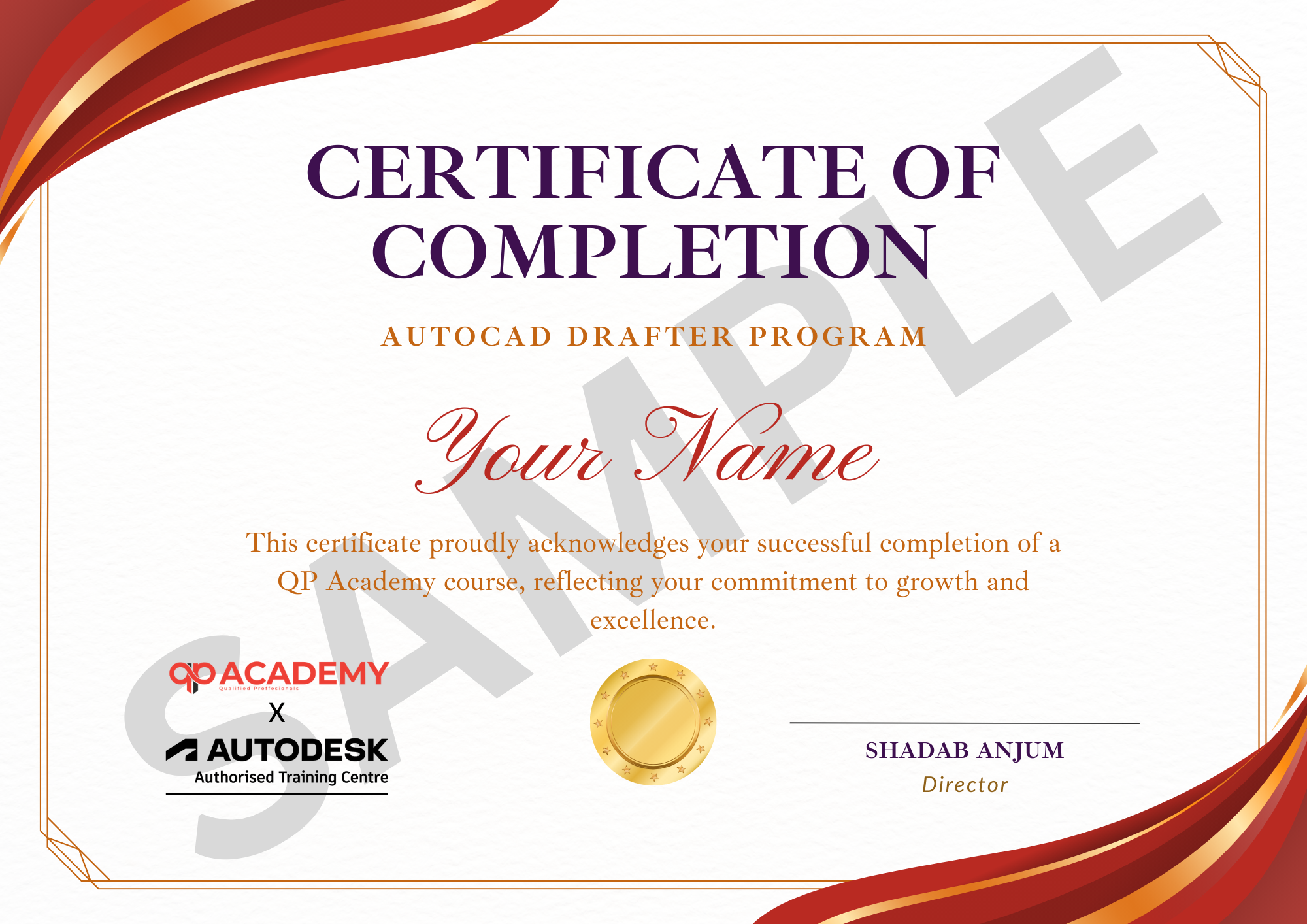 AutoCAD Drafter Certificate